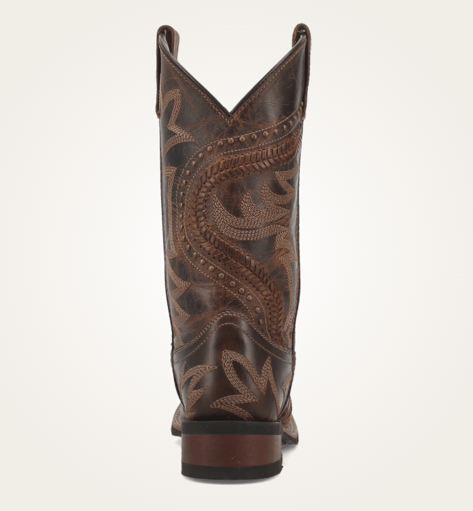 CHARLI LEATHER WOMENS LAREDO BOOT 5893