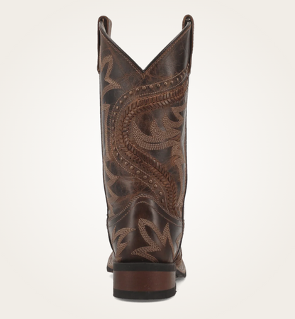 CHARLI LEATHER WOMENS LAREDO BOOT 5893