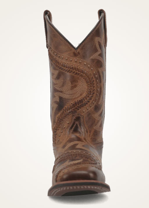 CHARLI LEATHER WOMENS LAREDO BOOT 5893