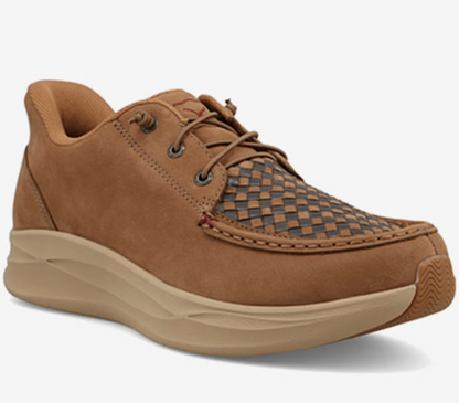 Twisted X Men's Feather X™ Forged Iron EZ On Casual Shoes - Moc Toe MCAU028