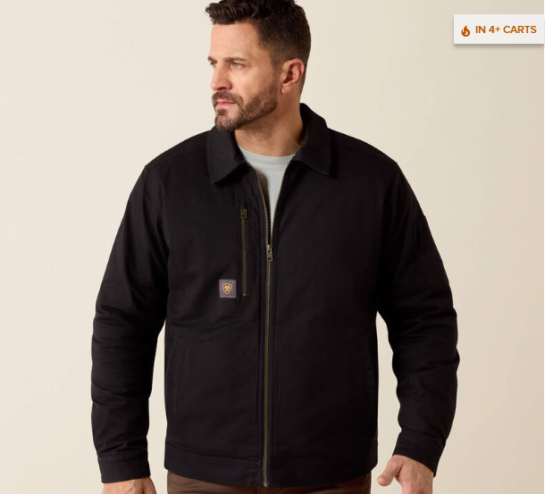 Rebar Made Tough Flannel Lined Shop Jacket 10079840