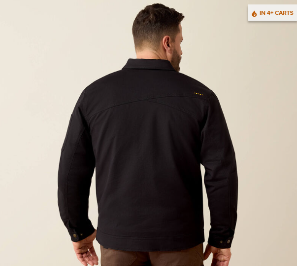 Rebar Made Tough Flannel Lined Shop Jacket 10079840