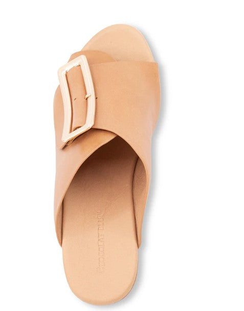 Women's Chocolat Blu Yasha Sandal in Camel Leather