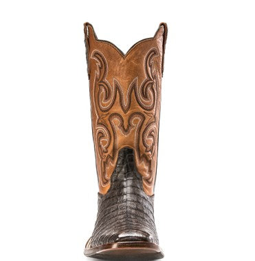 Men's Rios of Merceds Chocolate Caiman Belly with 13" Toast Remuda Tops - R9018