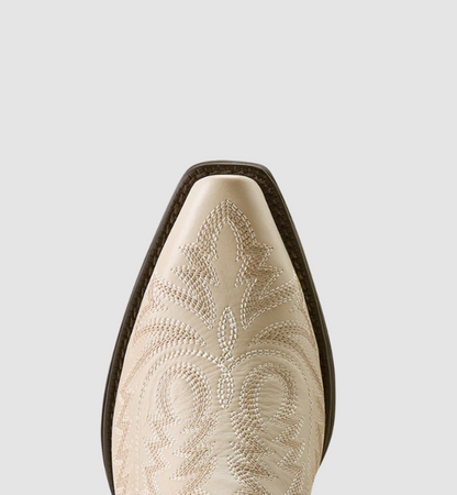 Ariat Ladies Round Up Collins Buttercream D Toe Western Boot 10080382