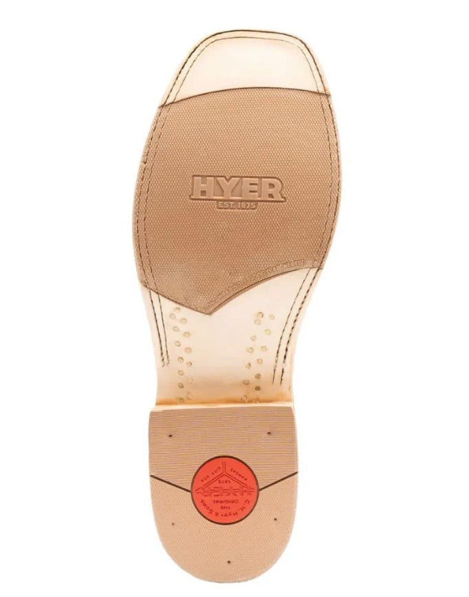 HYER Men's Kincaid Embroidered Tan Western Boot HM11043
