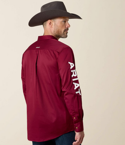 Ariat Team Logo Twill Classic Fit Shirt 10027995