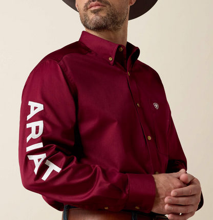 Ariat Team Logo Twill Classic Fit Shirt 10027995
