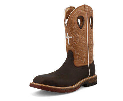 Men's 12" Western Work Boot: MXBA010