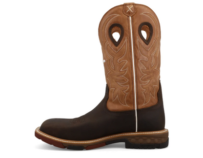Men's 12" Western Work Boot: MXBA010