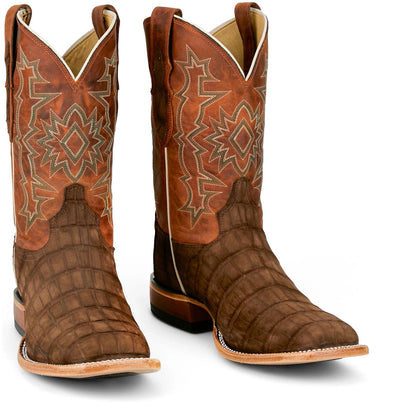 Men's Tony Lama Miguel 11" Alligator Exotic Western Boots HE6381