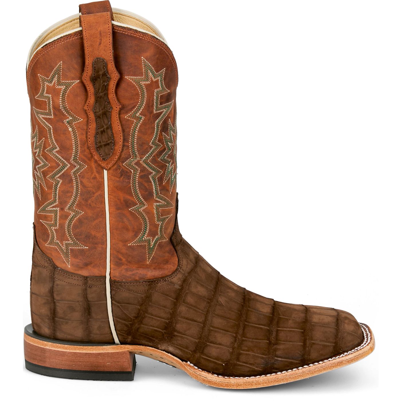 Men's Tony Lama Miguel 11" Alligator Exotic Western Boots HE6381