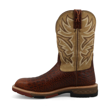 TWISTED X Men's 11" Western Work Boot Style: MXBA008