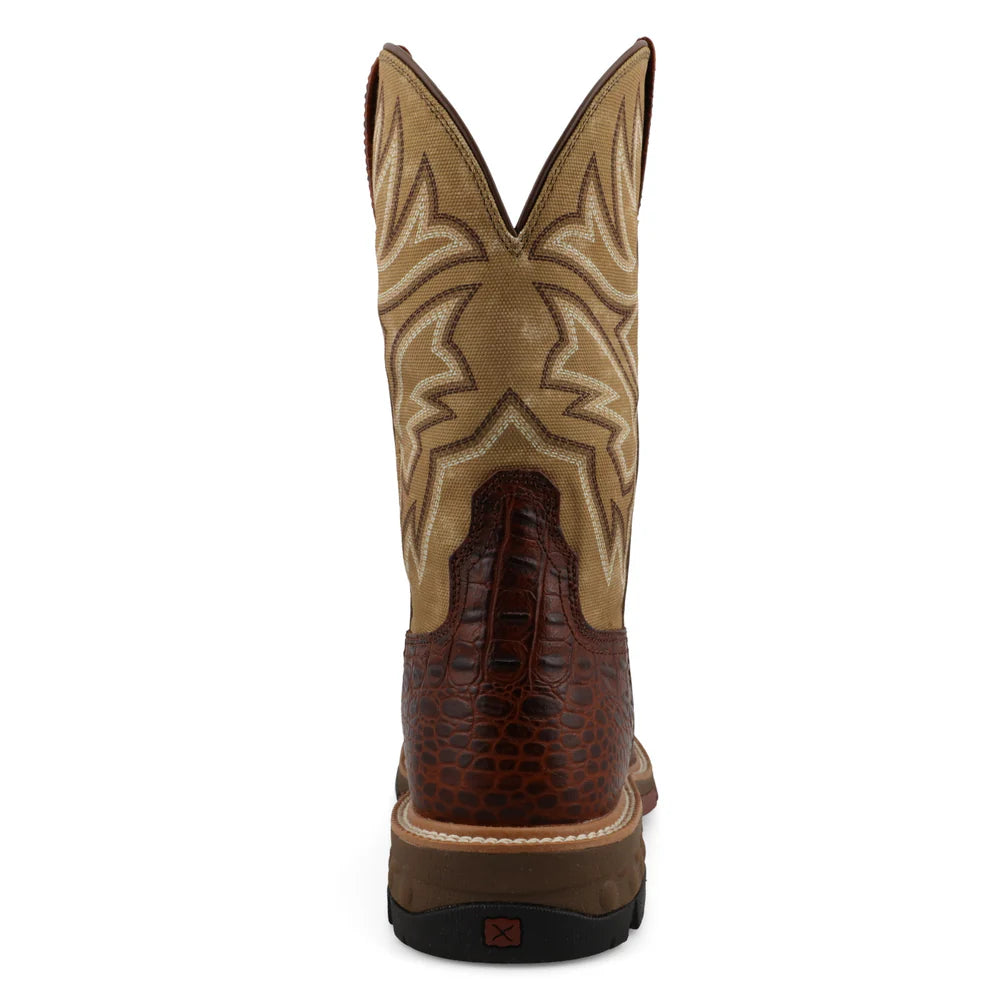 TWISTED X Men's 11" Western Work Boot Style: MXBA008