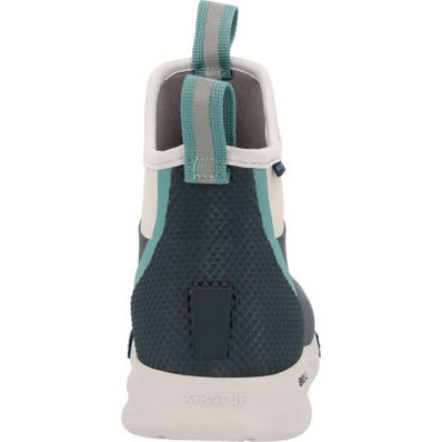 XTRATUF WOMEN'S 6 IN ANKLE DECK BOOT SPORT STORMY BLUE XADSW109