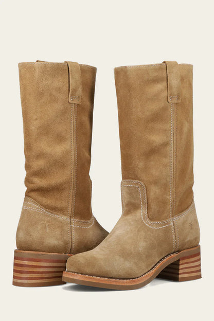 Ladies Frye Campus 12R Olive FR1965-OLIV / Campus 12R Tan FR41965-TNBK