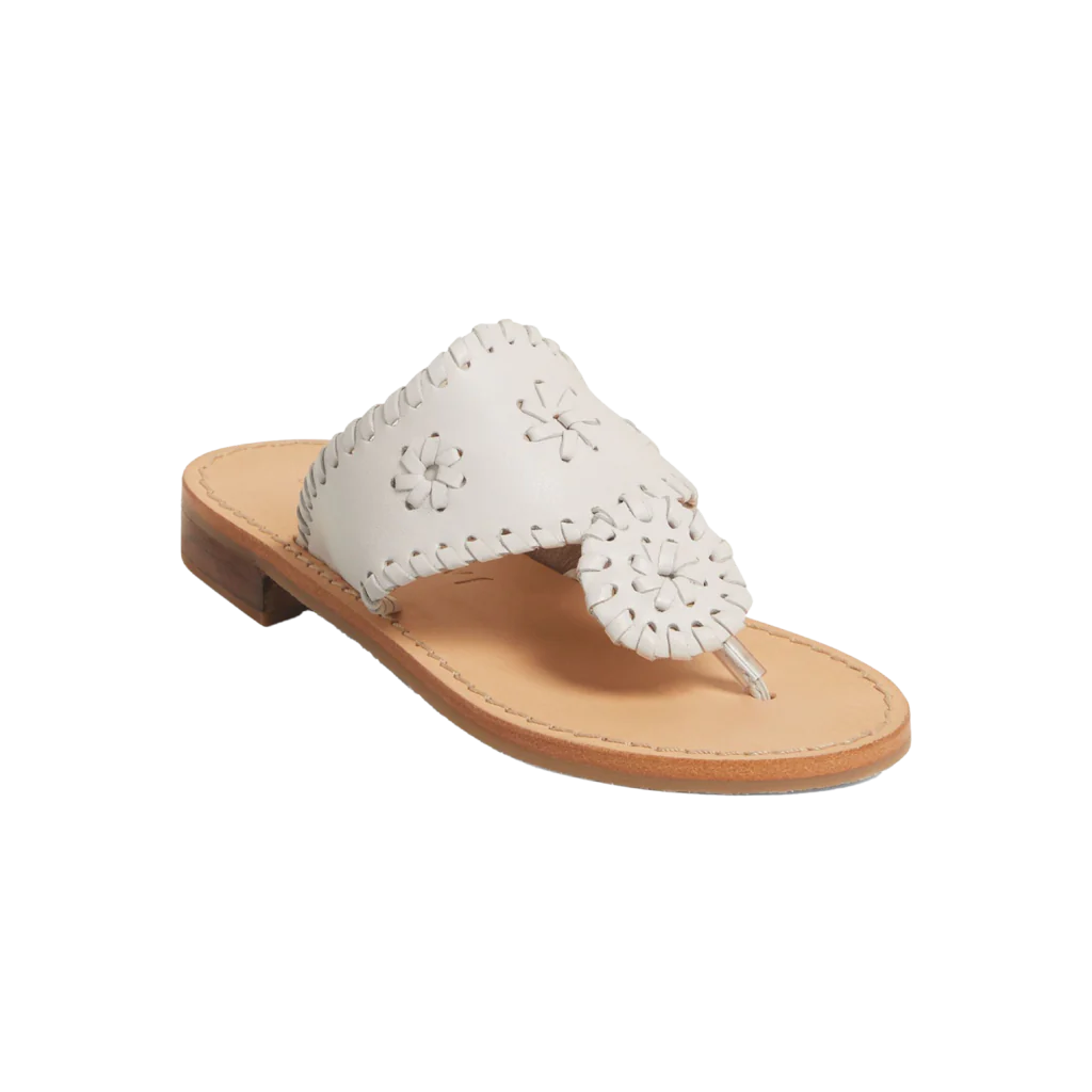 Jack Rogers White Sandals E 112202JK01-WHITE