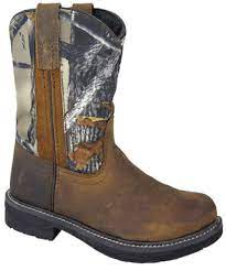 Smoky Mountain Boots - Youth Camo Buffalo Boot 2463Y