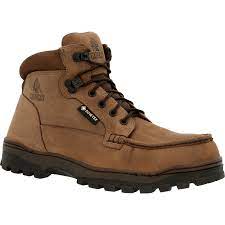 Rocky Men's Outback GORE-TEX® 6" Steel Toe WP Work Boot- Brown - RKK0335
