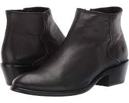 WOMEN'S FRYE CARSON PIPING BOOTIE   3474697-CAR /  FR40094-BLAC