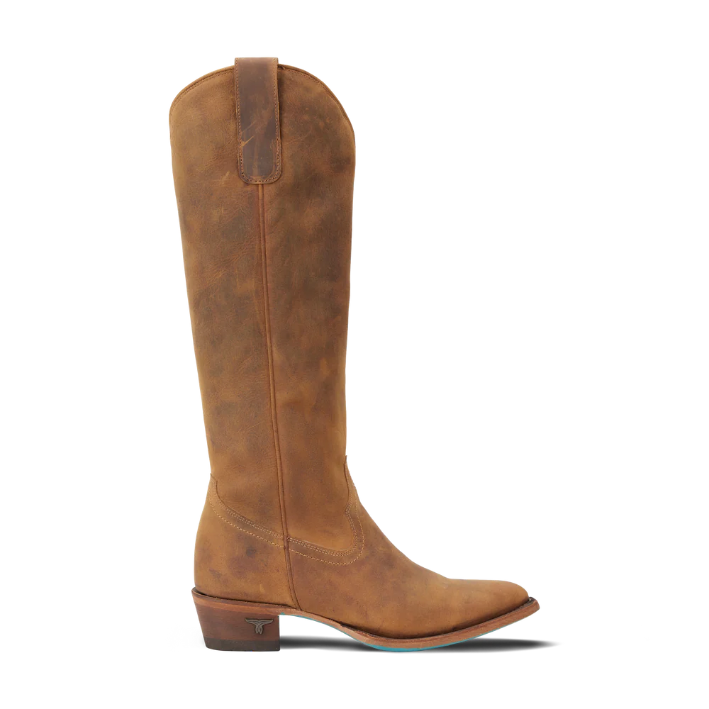 Ladies Lane Plain Jane Boot - Burnt Caramel LB0546A