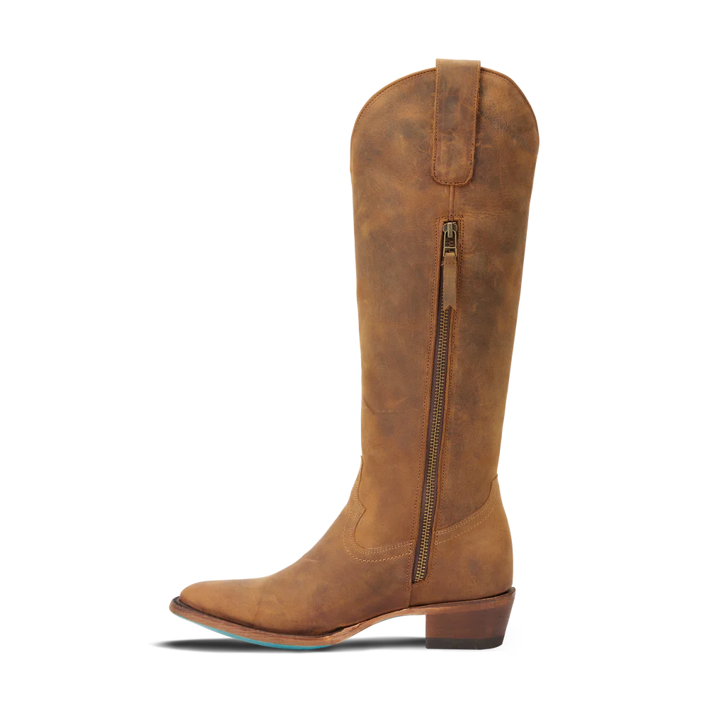 Ladies Lane Plain Jane Boot - Burnt Caramel LB0546A