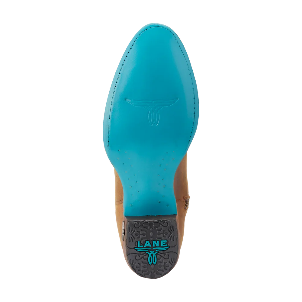 Ladies Lane Plain Jane Boot - Burnt Caramel LB0546A