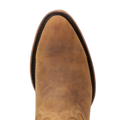 Ladies Lane Plain Jane Boot - Burnt Caramel LB0546A