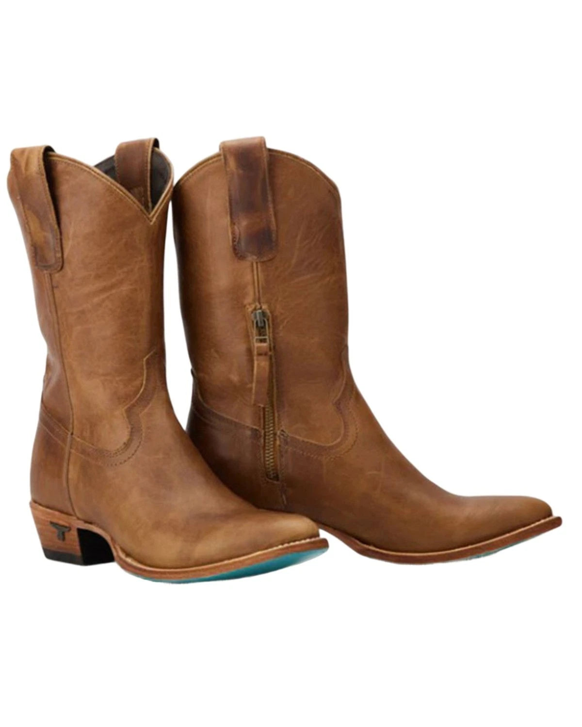 Lane Women's Plain Jane Midi Western Boot - Round Toe - LB0552F