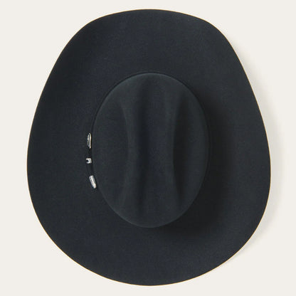 Stetson Skyline 6x Fur Felt Hat - Black, Chocolate and Silverbelly