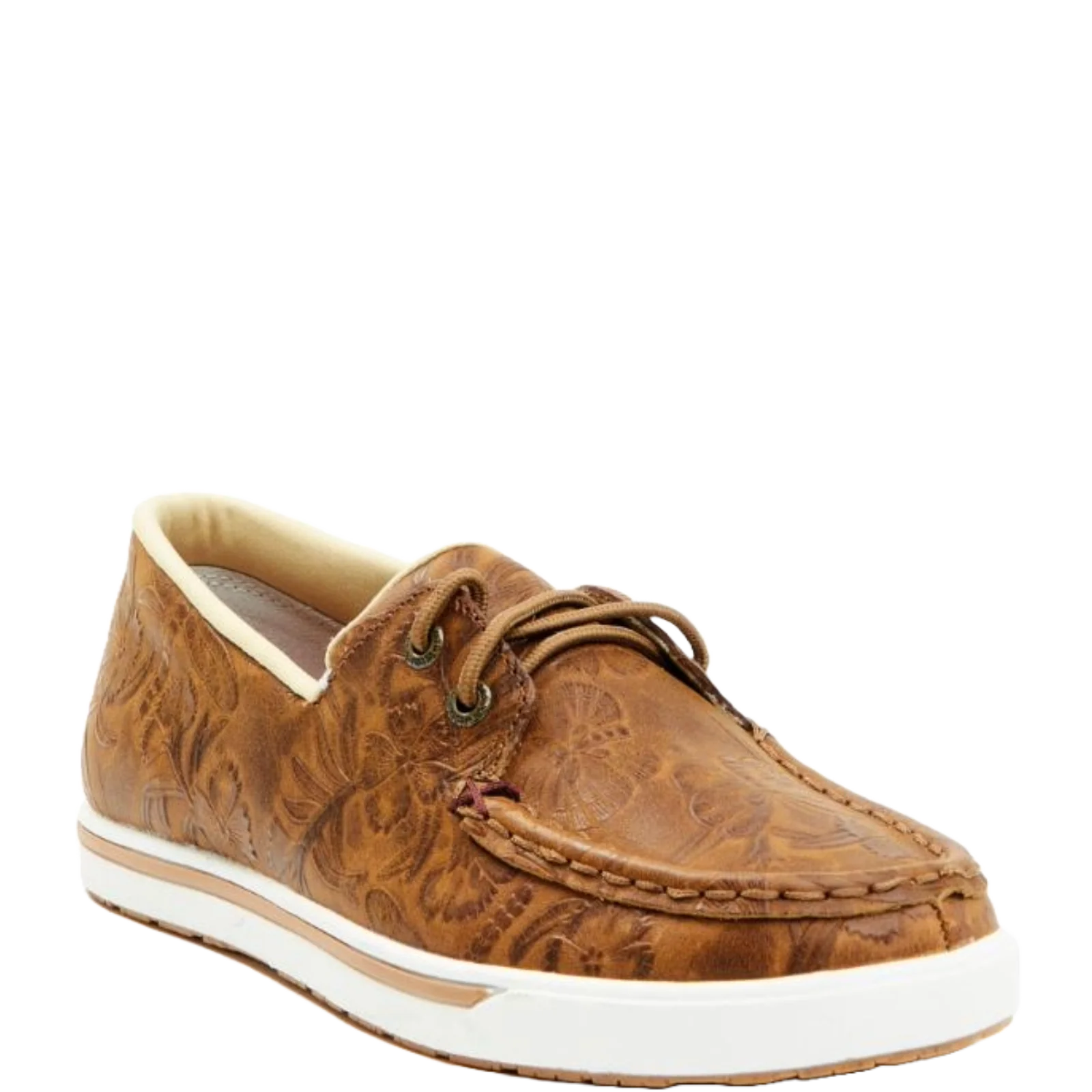 Twisted X Women's Kicks Tooled Casual Shoes - Moc Toe Twisted X Women's Kicks Tooled Casual Shoes - Moc Toe