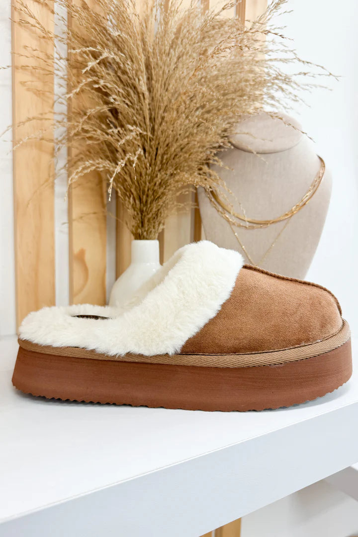 Ladies Very G DELANEY 2 TAN  Slippers