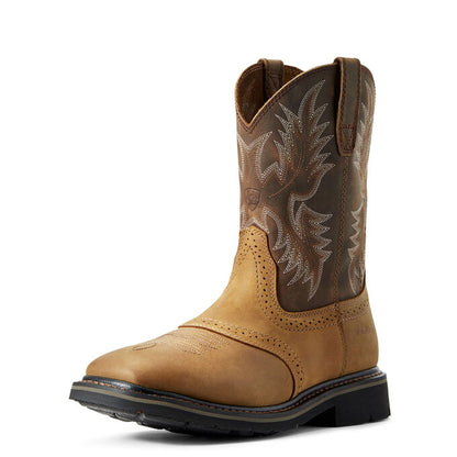 Ariat Boots: Men's Brown 10010148 Heat-Resistant EH Square Toe Boots