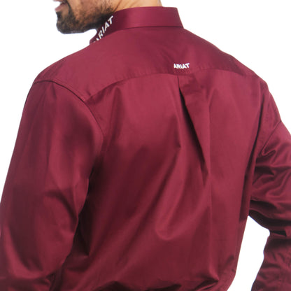 Men's Ariat  Team Logo Twill Classic Fit Shirt 10027995