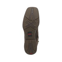 Laredo Casual Boots Mens 8" Fenton Lace Square Dark Brown 7492