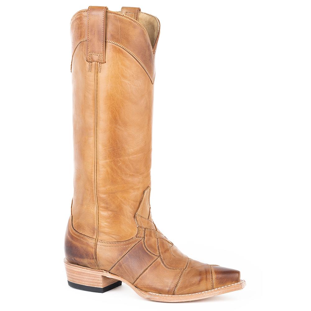 Women's Stetson Parker Leather Boots Handcrafted 12-021-6115-1342
