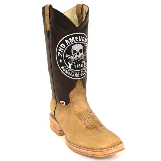 Rockin Leather 2nd Amendment Mens Western Boots 1200