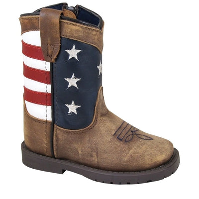 SMOKY MOUNTAIN TODDLERS' STARS & STRIPES BOOT- STYLE #3800T