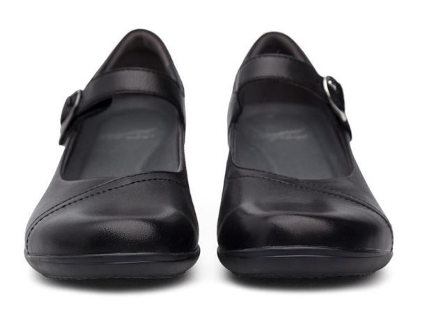 Dansko Fawna Black Milled Nappa Womens Mary Jane Shoes 5501-020200