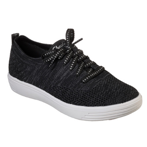 Rytmisk virtuel stamme WOMEN'S SKECHERS COMFORT AIR - JUST A LIL KNIT SHOES 49563 BLK
