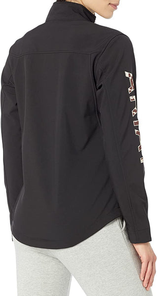 ARIAT Women's New Team Softshell Jacket BLACK/PONY 10043523