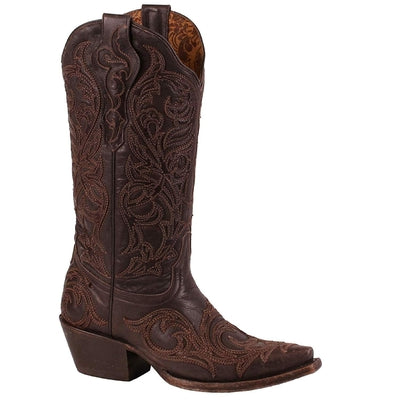CORRAL Corral Tobacco Overlay Women's Western Boots G1459