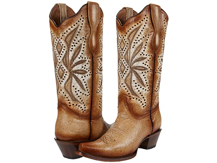 Circle G by Corral Women's Laser Embroidery Cowboy Boots (L2002)