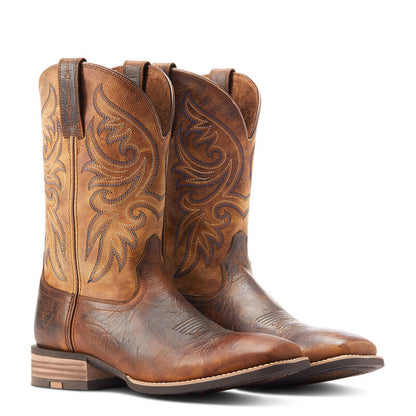 Ariat Men's Sling Shot Brown Wide Square Toe By Ariat 10044567