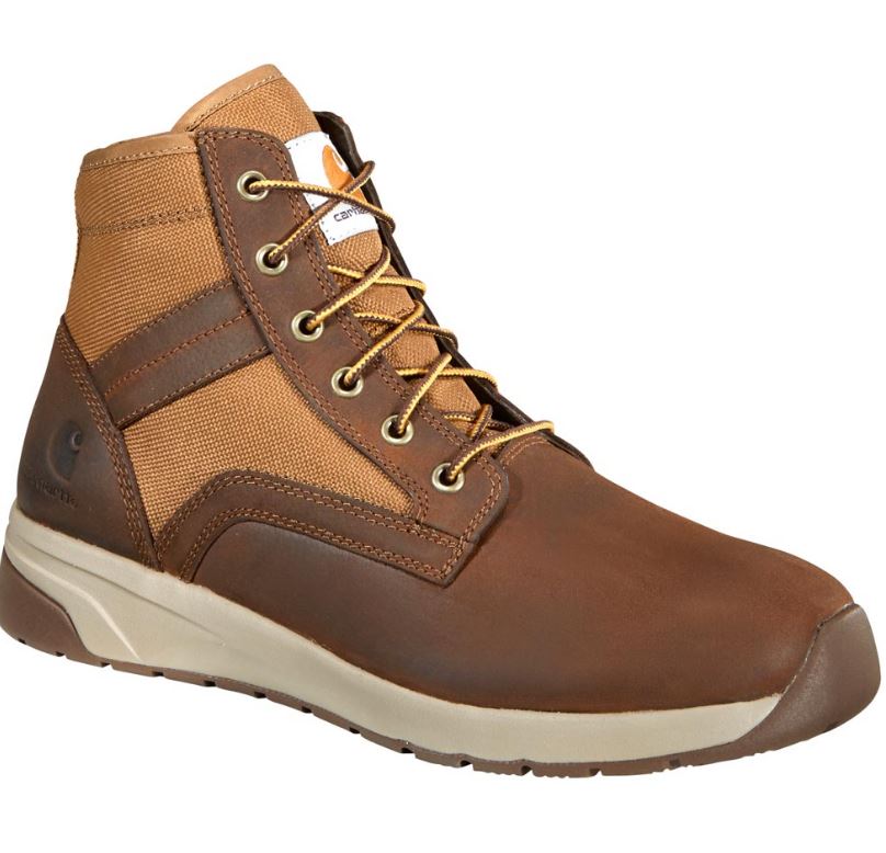 Carhartt Force Mid Brown Composite Toe Work Sneaker Boot FA5415