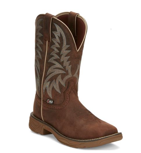 Rush Hickory Brown SE7400 by Justin Boots