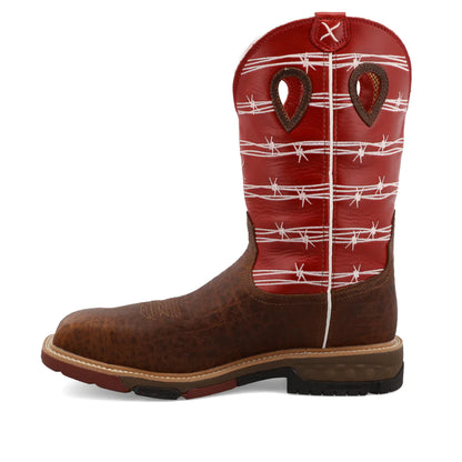 TWISTED X MEN'S 12" WESTERN WORK BOOT Style: MXBNW01