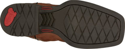 Justin Men's Bowline Brown Wide Square Toe Boots SE7521