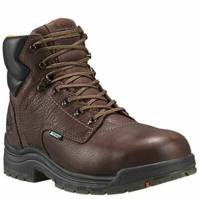 MEN'S Timberland Pro 6" TB026078242 TITAN SAFETY TOE H20 WORK BOOTS