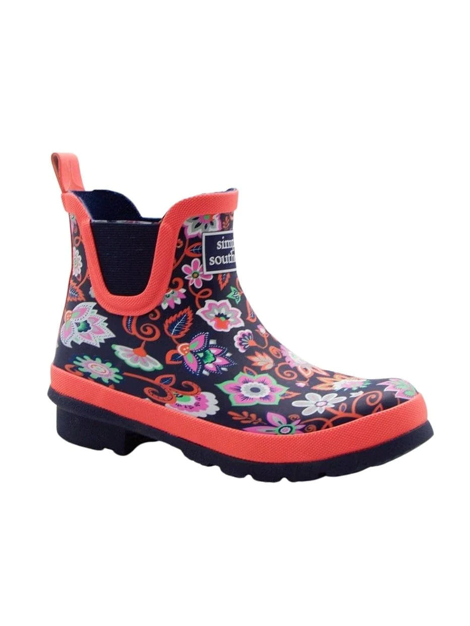 SIMPLY SOUTHERN RAIN BOOTS FLORAL